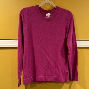 J. Crew TEDDIE sweater pink M